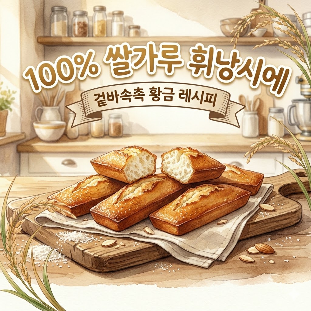 쌀가루 휘낭시에